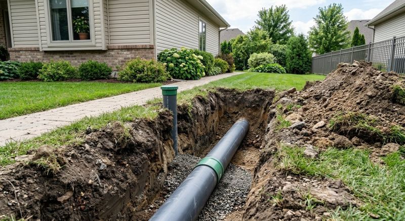 Sewage Line Installation in Columbus, OH