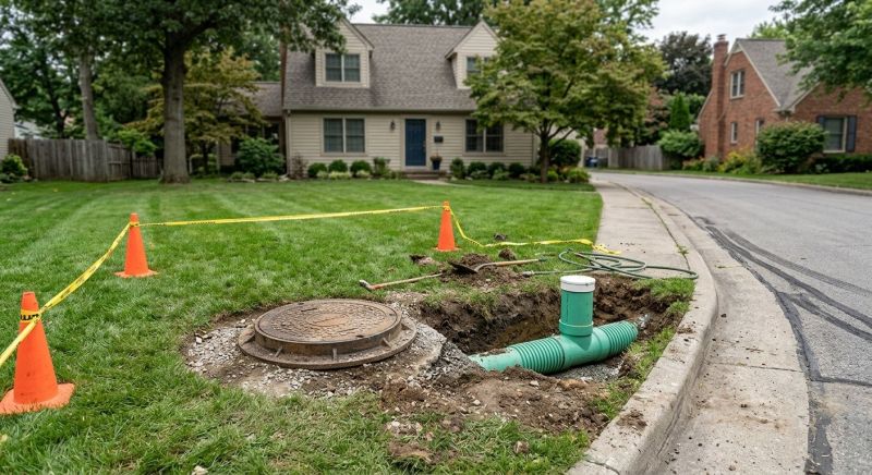 Sewer Line Installation in Austin, TX